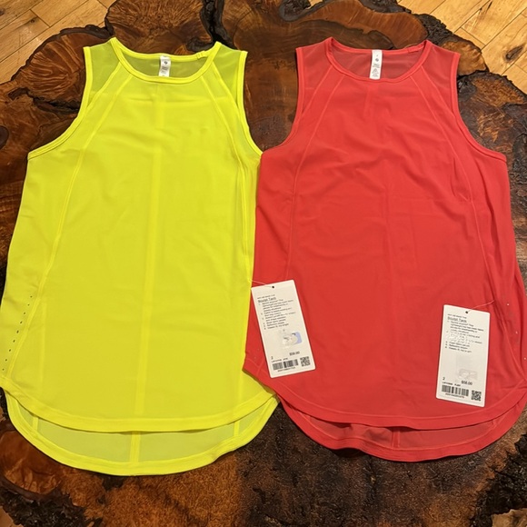 COPY - NWT Lululemon’s Sculpt Tank size 2 yellow or orange - Picture 1 of 15